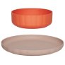 Kom & Bord, Rose/Apricot