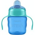 Beker met Drinktuit 200 ml, Blauw