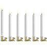 Kerstboomlampjes met Clips LED 6-delige set &Oslash;1,3xH13,8 cm, Goud