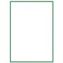 & Frame Lijst 70x100 cm, Groen