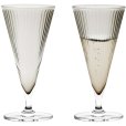 Nouveau Champagneglas 2 stuks 20 cl, Smoke