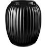 Vaas H21 cm, Zwart