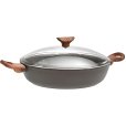 Hapjespan met Deksel 28 cm