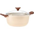 Pan met Deksel 24 cm/4,5 L