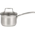 Steelpan met Deksel 1,2 L/14 cm