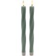 Nordic Sculpture Dinerkaars Twist LED 2-delige set &Oslash;2,4/H26 cm