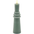Nordic Sculpture Stompkaars Ringet LED &Oslash;6,1/H21,7 cm, Zandgroen