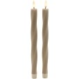 Nordic Sculpture Dinerkaars Twist LED 2-delige set &Oslash;2,4/H26 cm