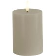 Stompkaars LED &Oslash;7,5/H10 cm, Warm Grey