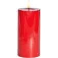 Stompkaars LED &Oslash;7,5/H15 cm, Rood
