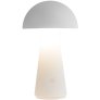 Oplaadbare Lamp H28 cm, Wit