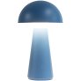 Oplaadbare Lamp H28 cm, Blauw