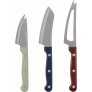 Kaasmes 3-delige set, Wit/Rood/Blauw