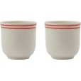 Krus 2-delige set 27 cl, Rood/Wit