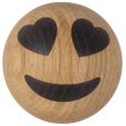Heart Eyes 7 cm, Eikenhout