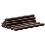 Dinerkaarsen 12 stuks 18 cm, Hazelnut