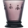 Rochère Abeille Waterglas 6 stuks 26 cl, Aubergine