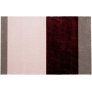 Stripes Horisontal Deurmat 40x60 cm, Bordeaux/Rose/Sand