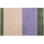 Horisontal Deurmat 60x90 cm, Paars/Ivoor/Groen
