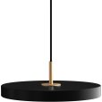Hanglamp &Oslash;31 cm, Sort/Messing