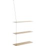 Wit Gepigmenteerd Eiken/Zwart