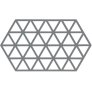 Pannenonderzetter 24x14 cm, Cool Grey