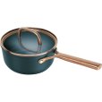Steelpan met Glazen Deksel 18 cm