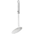 Schuimlepel met ronde gaatjes, 33 cm, Roestvrij Staal