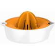 Citruspers 17 cm, Wit/Oranje