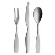 Bestekset 12-delig, Mat Staal
