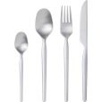 Bestekset 16-delig, Mat Staal