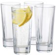 Longdrinkglas 4 stuks 30 cl, Transparant