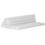 Dinerkaars 12 stuks 18 cm, Wit