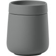 Opbergpotje incl. Deksel H8 cm, Grijs
