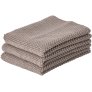 3 stuks 27x27 cm, Taupe Brown