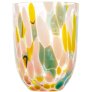 Tumbler Waterglas 25 cl, Roze/Geel/Turkoois