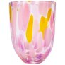 Tumbler Waterglas 25 cl, Rosa/Yellow/Lilla