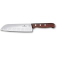 Santoku Mes met Luchtholes 17 cm