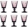 Roch&egrave;re Abeille Wijnglas 6 stuks 24 cl, Aubergine