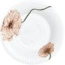 Poppy Diep Bord 21 cm, Wit