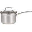 Steelpan incl. Deksel 16 cm/1,8 L