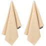 Theedoeken 2 stuks 45x70 cm, Soft Sand