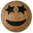 Star Eyes 7 cm, Eikenhout