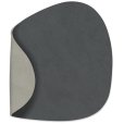 Dubbelzijdig Recycled Leren Onderzetter 11x13 cm