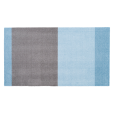 Horizon Mat 67x120 cm, Blauw/staalgrijs