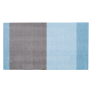 Horizon Mat 67x120 cm, Blauw/staalgrijs