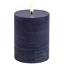 Donkerblauw/Rustiek