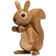 Eekhoorn Hazel 11,5 cm, Eikenhout