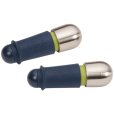 BarWise Twist-lock Wijnstopper 2 stuks, Blauw