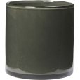 Theelichthouder H10 cm, Donkergroen